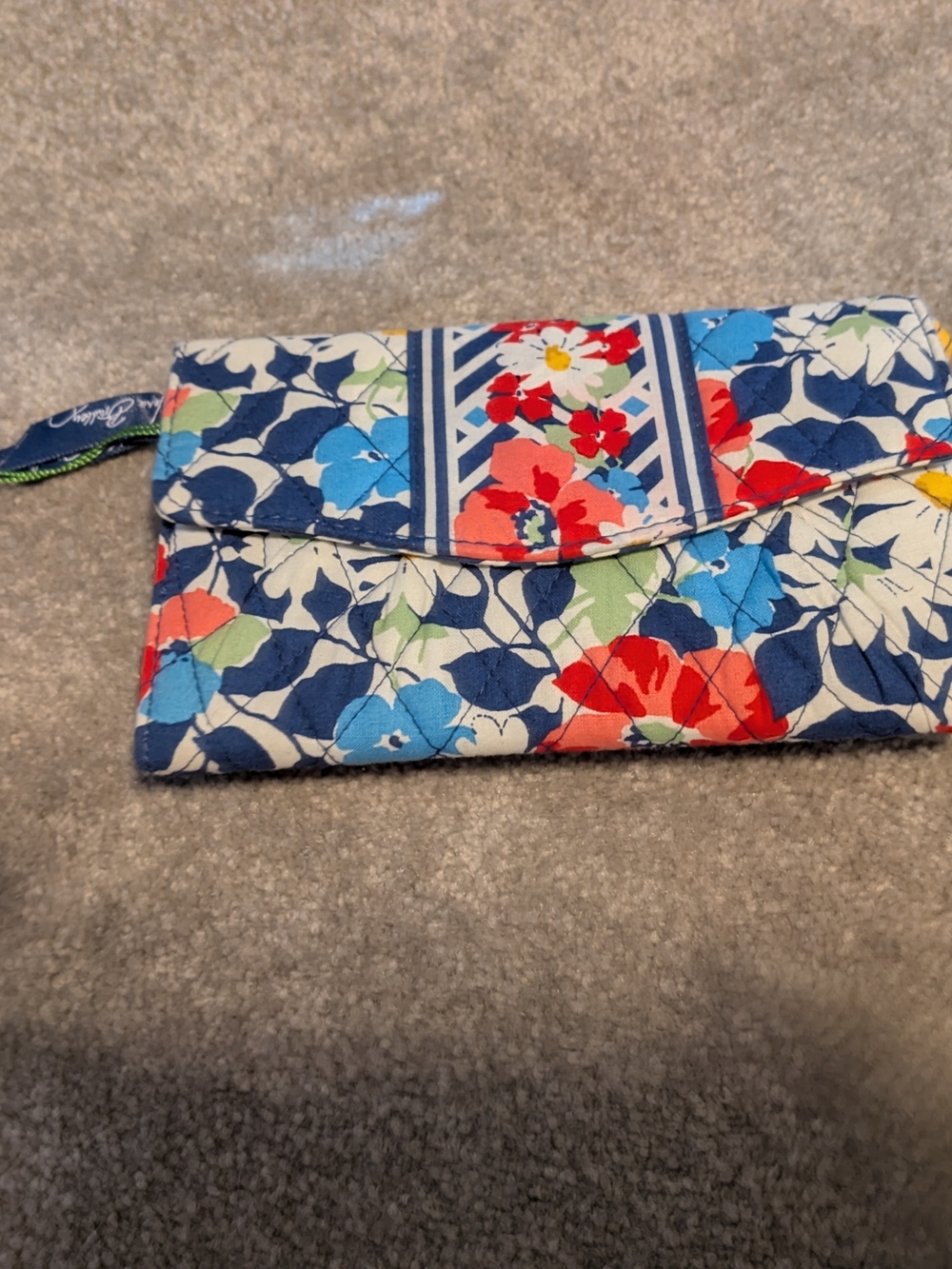 Vera Bradley Quilted Floral Clutch Wallet - Multicolor